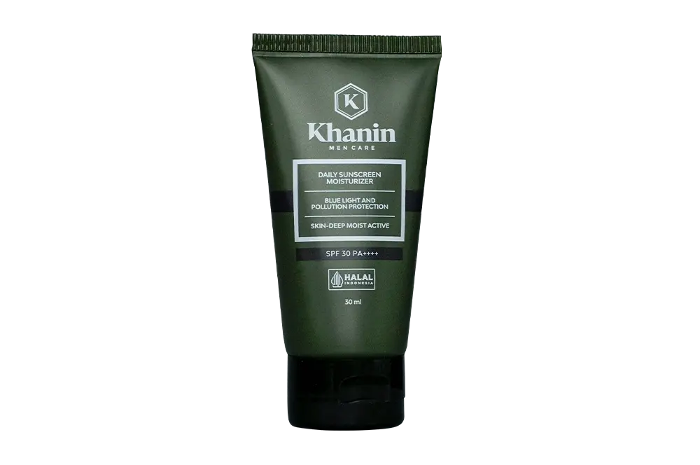 Tube Khanin Daily Sunscreen Moisturizer HNI SPF 30 PA++++ 30 ml