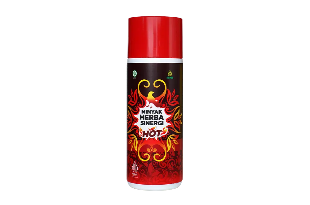 Botol Minyak Herba Sinergi Hot HNI 100 ml
