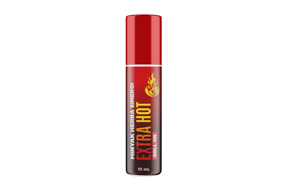 Botol roll on MHS Extra Hot HNI 10 ml